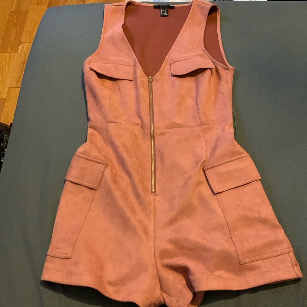 Rose colored romper
